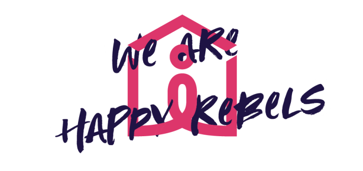 We are Happy Rebels logo